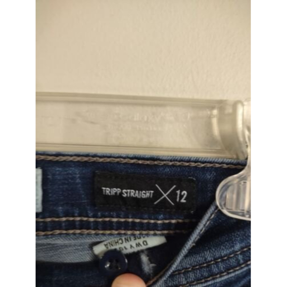 Depart West Trouper  Women's Blue Ankle Jeans Waist is 26 in - Picture 3 of 8